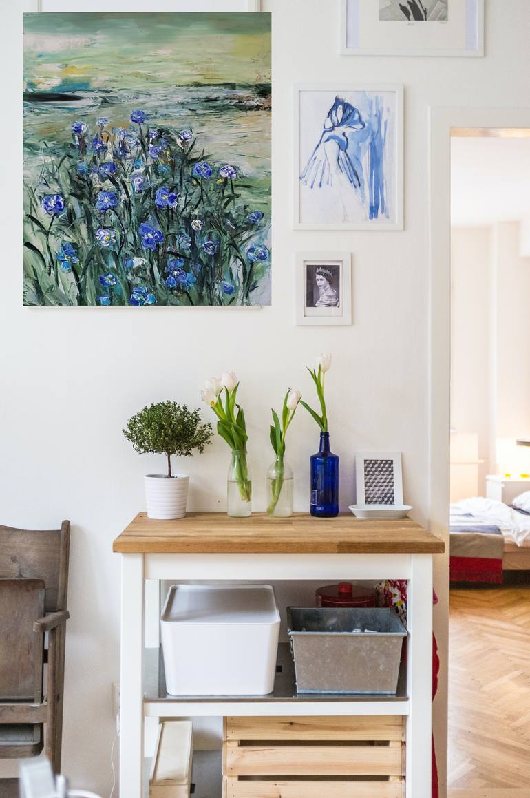 Original Figurative Landscape Painting by Malgorzata Suplewska