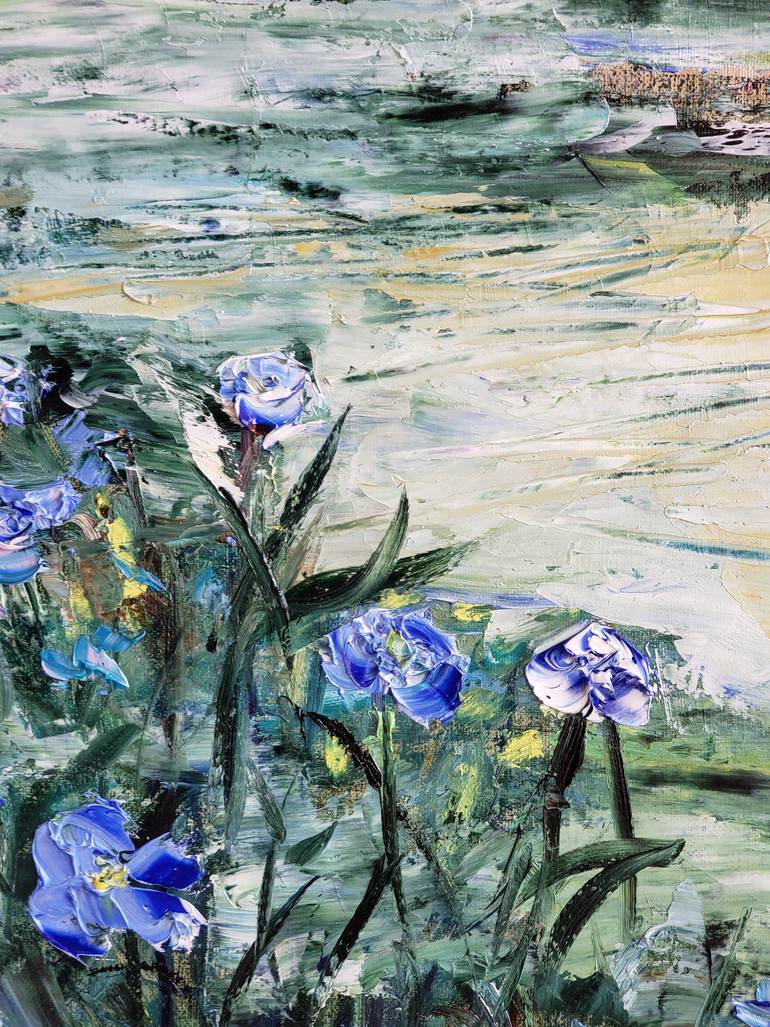 Original Figurative Landscape Painting by Malgorzata Suplewska