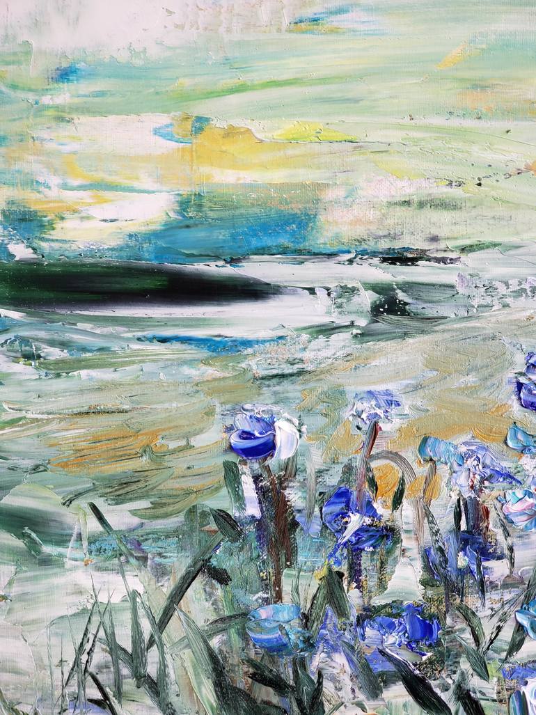 Original Figurative Landscape Painting by Malgorzata Suplewska