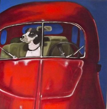 Original Dogs Paintings by Sharon Furman