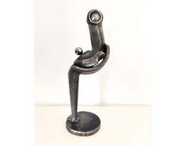 Original Abstract People Sculpture by Giannis Dendrinos