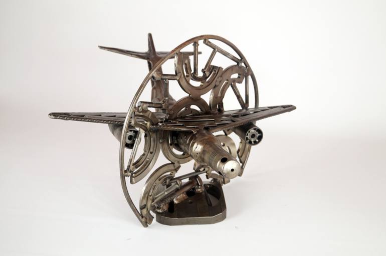 Original Transportation Sculpture by Giannis Dendrinos