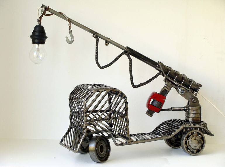 Original Conceptual Automobile Sculpture by Giannis Dendrinos