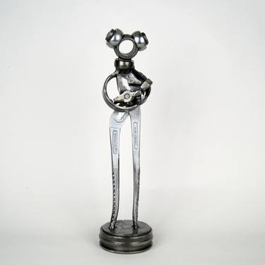 Motherhood metal art sculpture | Gift for woman thumb
