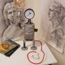 Robot art lamp and cloath wire
