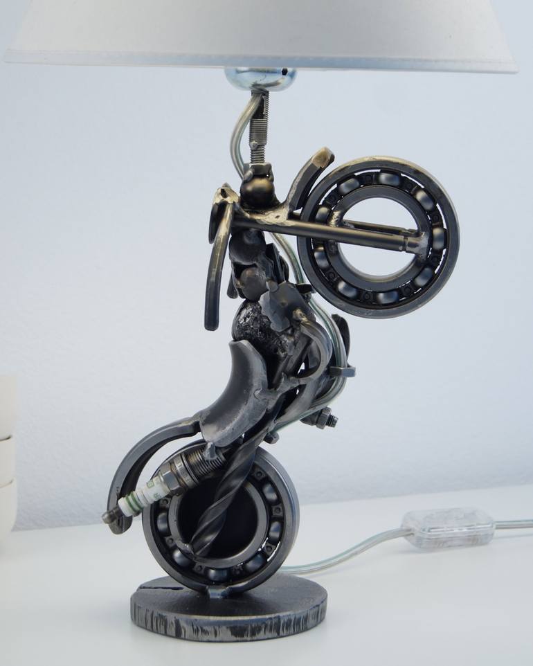 Original Bike Sculpture by Giannis Dendrinos