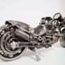 Motorbike decor gift artwork sculpture