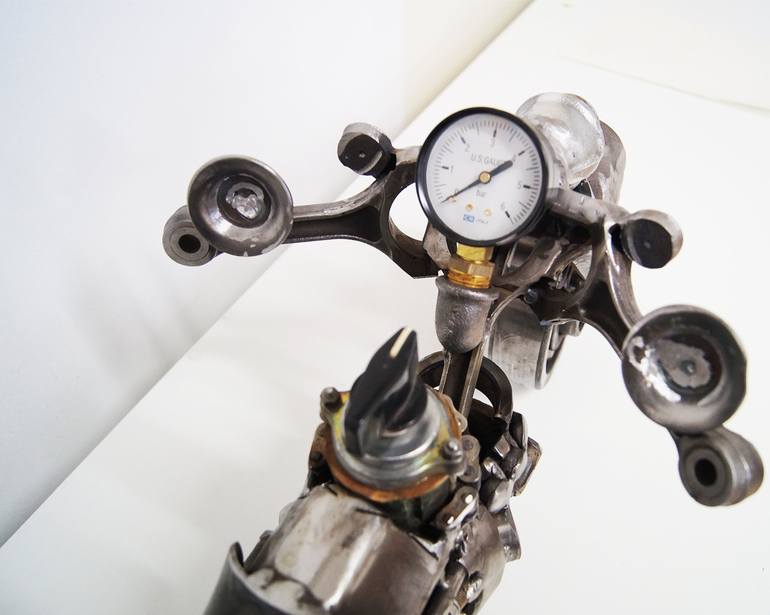 Original Bike Sculpture by Giannis Dendrinos