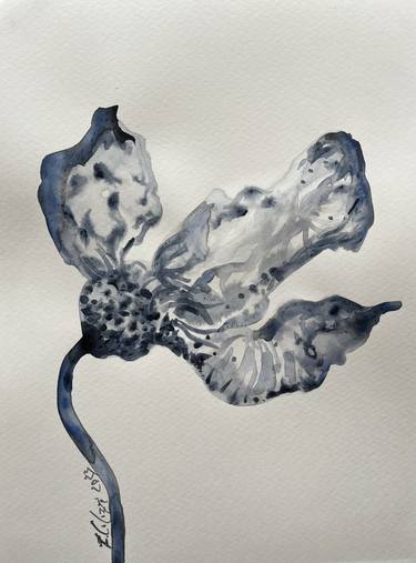 Print of Abstract Botanic Paintings by Belinda Colozzi