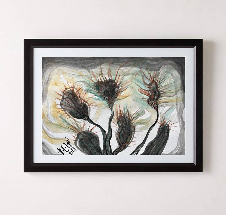 Original Botanic Painting by Belinda Colozzi