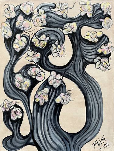 Print of Surrealism Botanic Paintings by Belinda Colozzi