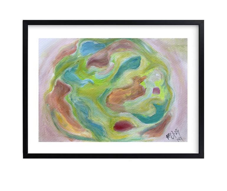 Original Abstract Expressionism Abstract Painting by Belinda Colozzi