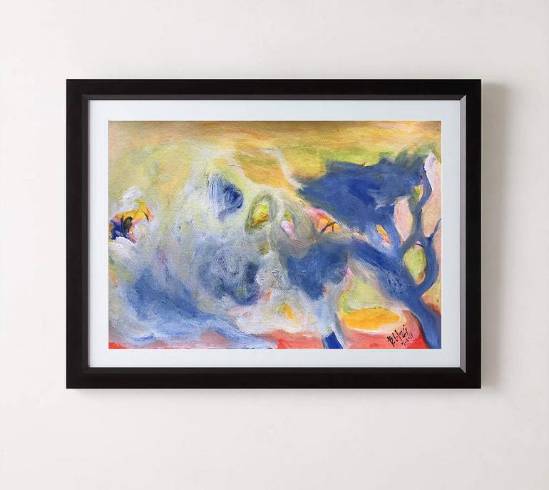 Original Abstract Expressionism Abstract Painting by Belinda Colozzi