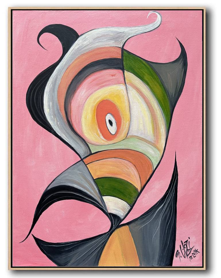 Original Surrealism Abstract Painting by Belinda Colozzi