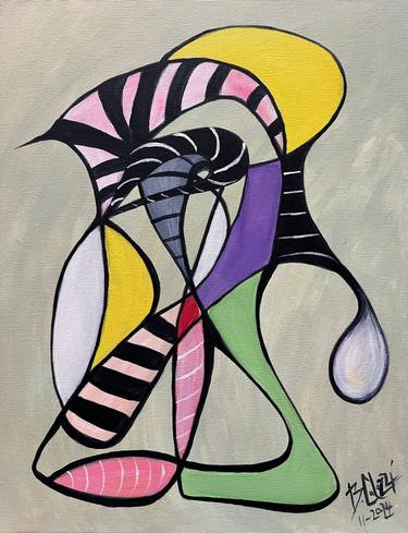 Original Surrealism Abstract Paintings by Belinda Colozzi