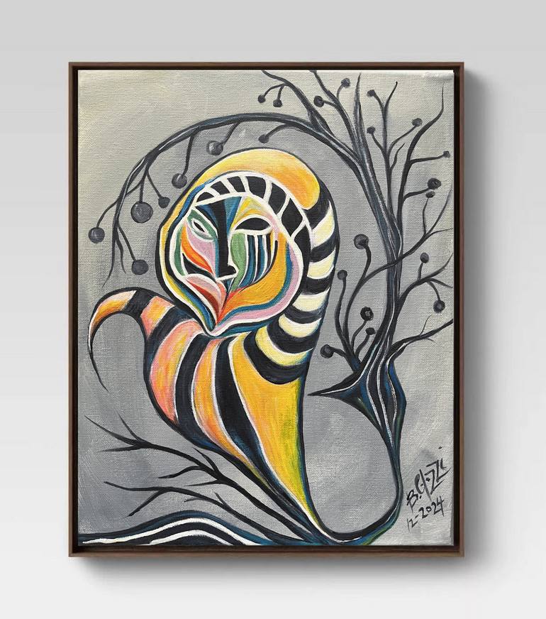 Original Surrealism Fantasy Painting by Belinda Colozzi