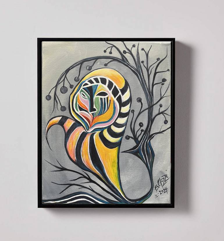Original Surrealism Fantasy Painting by Belinda Colozzi