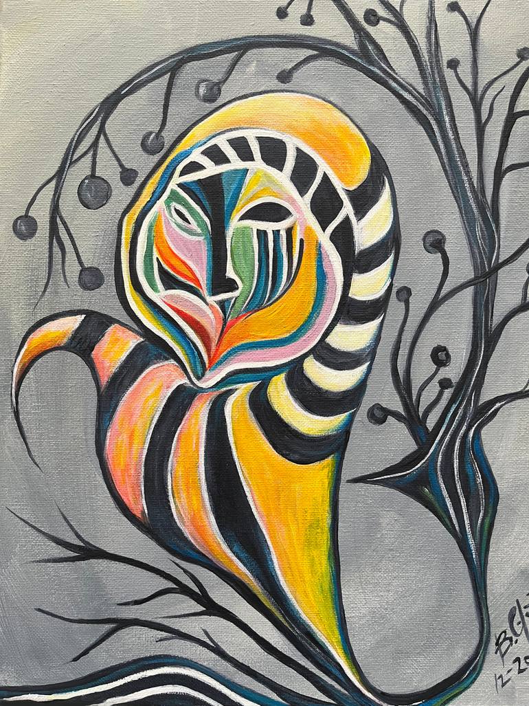 Original Surrealism Fantasy Painting by Belinda Colozzi