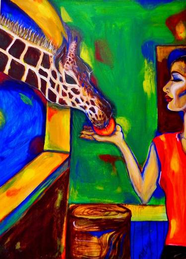 Original Expressionism Animal Paintings by Belinda Colozzi