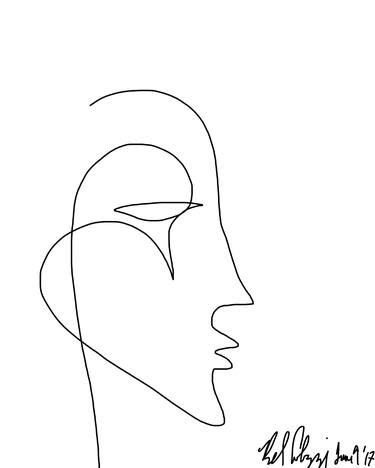 One Line drawing of Profile 1 thumb