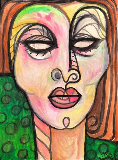 Original Expressionism Women Paintings by Belinda Colozzi