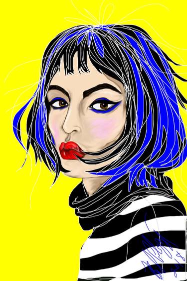 Print of Pop Art Fashion Mixed Media by Belinda Colozzi