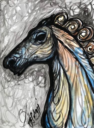 Print of Expressionism Animal Paintings by Belinda Colozzi