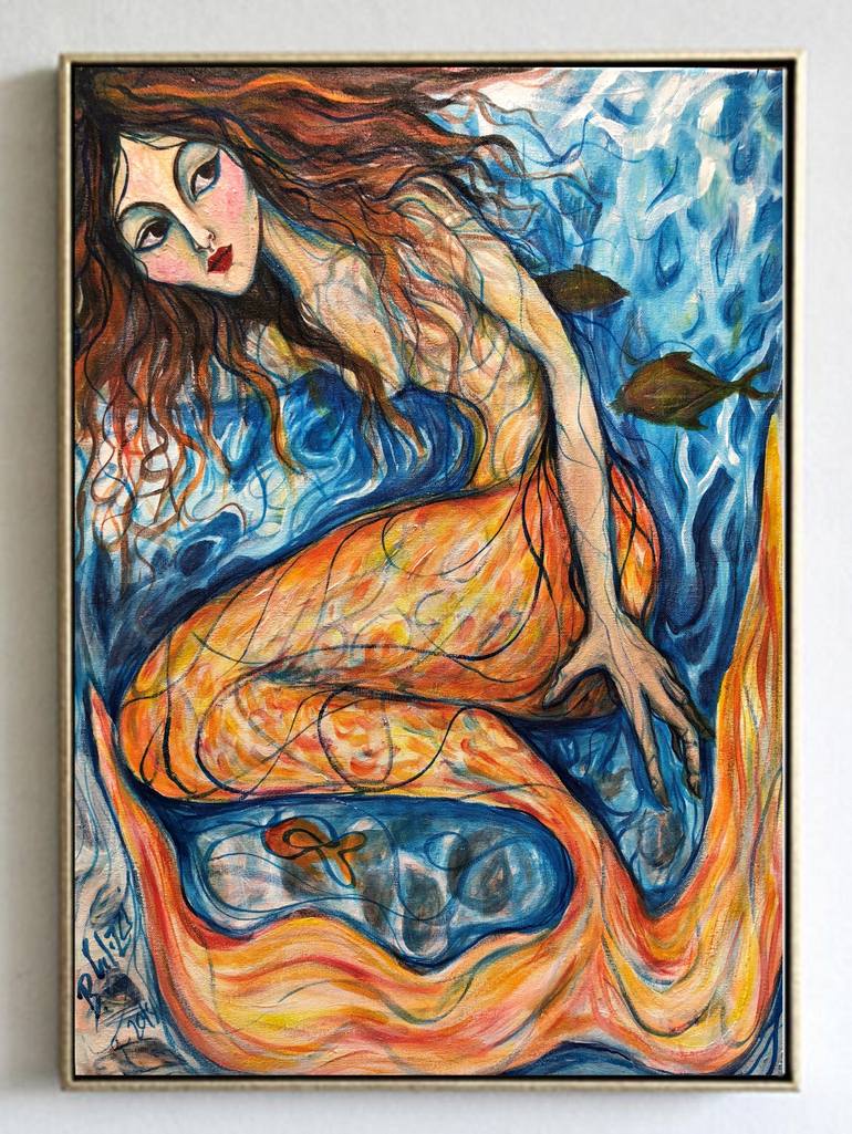 Original Figurative Fantasy Painting by Belinda Colozzi