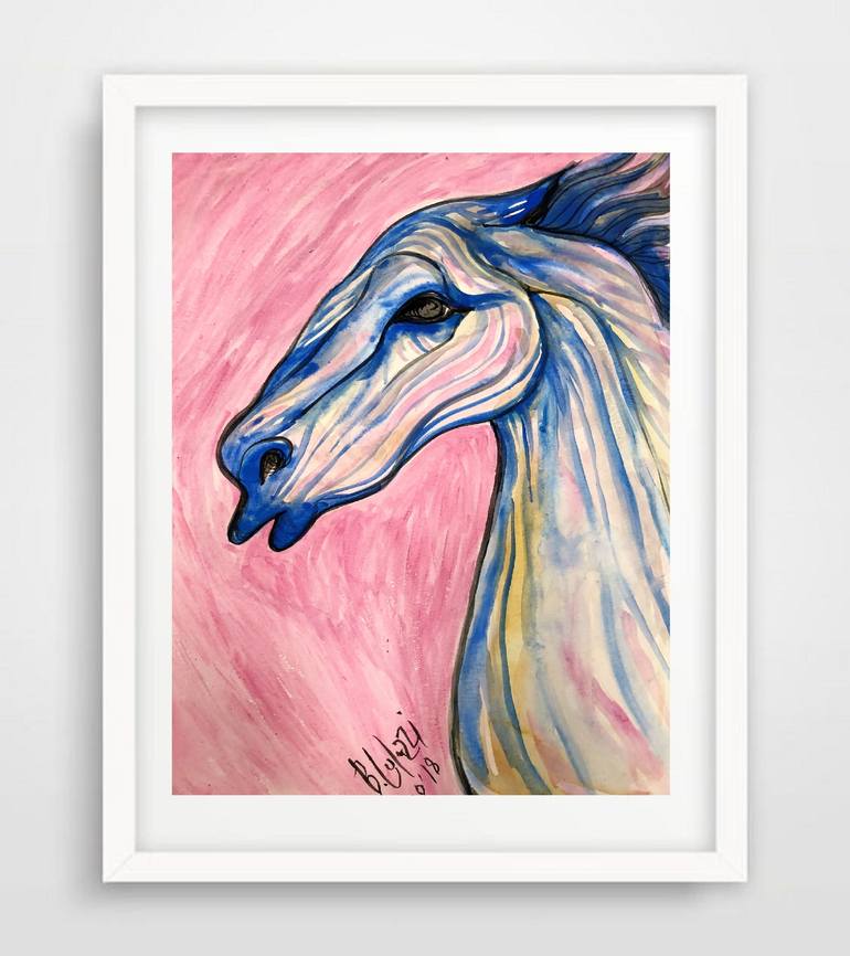 Original Animal Painting by Belinda Colozzi