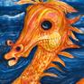Seahorse was inspired by ocean life, seahorses, and children stories.