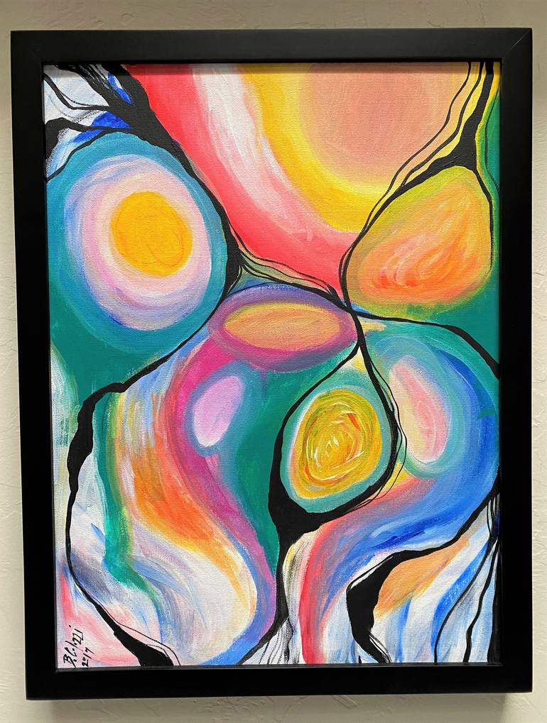 Original Abstract Painting by Belinda Colozzi