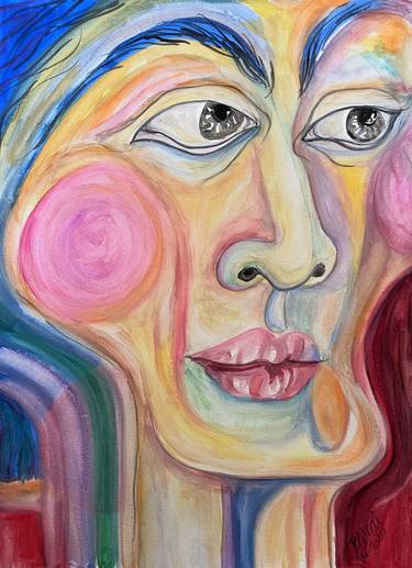 Original Portraiture People Paintings by Belinda Colozzi