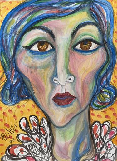 Print of Expressionism Women Paintings by Belinda Colozzi