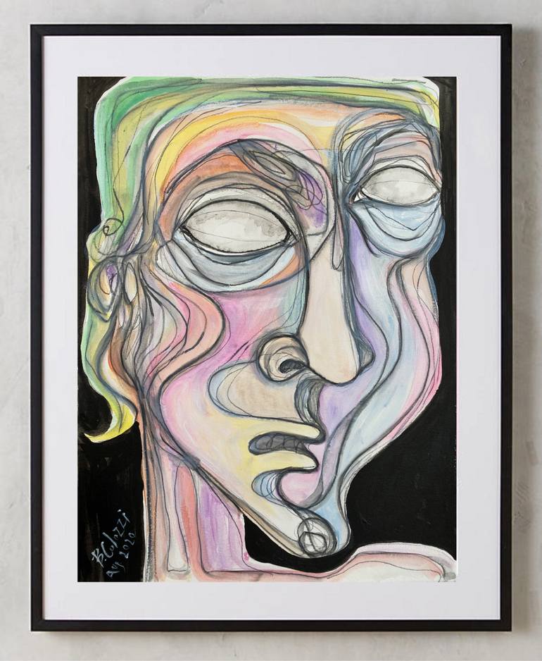 Original Abstract Expressionism Other Painting by Belinda Colozzi