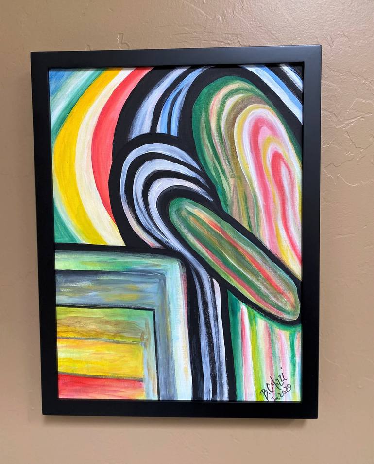 Original Abstract Painting by Belinda Colozzi