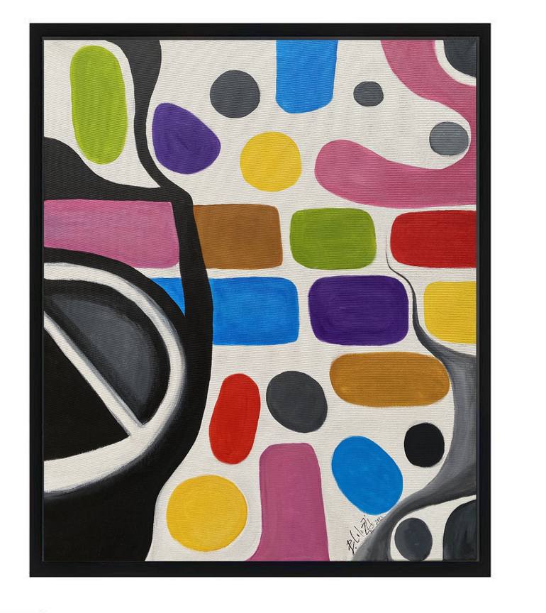 Original Abstract Expressionism Abstract Painting by Belinda Colozzi