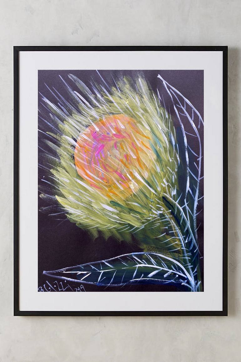 Original Floral Painting by Belinda Colozzi
