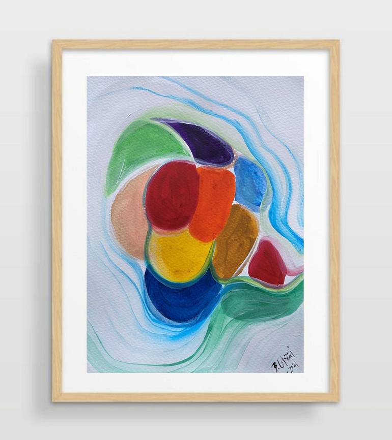 Original Abstract Painting by Belinda Colozzi