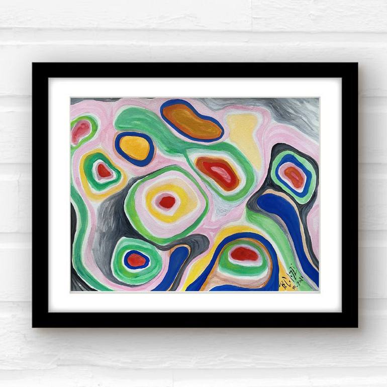 Original Abstract Painting by Belinda Colozzi