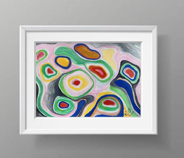 Original Abstract Painting by Belinda Colozzi