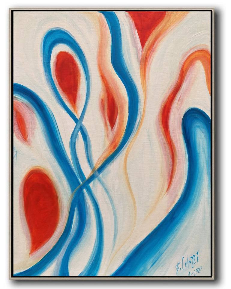 Original Abstract Painting by Belinda Colozzi