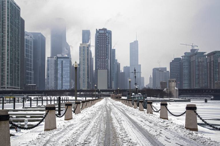 chicago winter photography