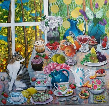 Print of Still Life Paintings by Sabrina J Squires