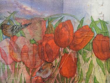 Original Botanic Paintings by Sabrina J Squires