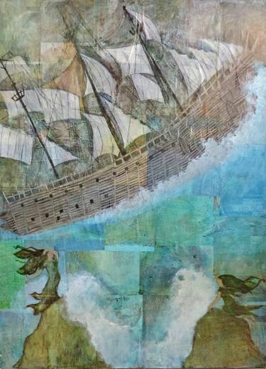 Original Ship Paintings by Sabrina J Squires