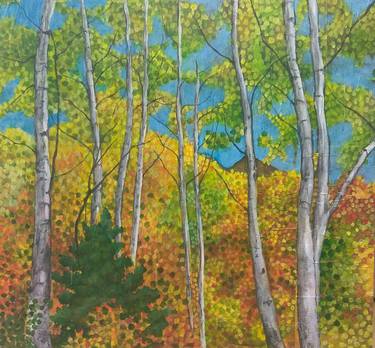Original Tree Paintings by Sabrina J Squires