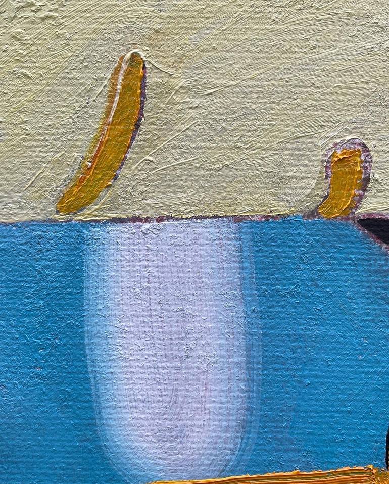 Original Conceptual People Painting by Janos Huszti