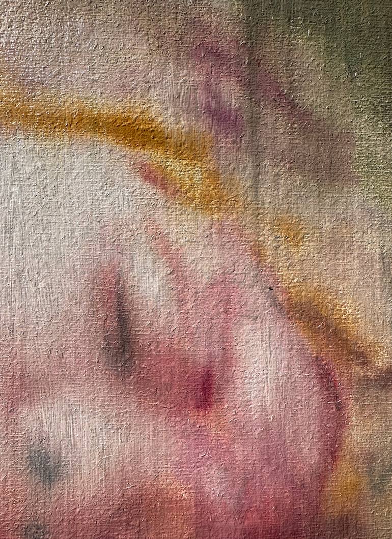 Original Portraiture People Painting by Janos Huszti