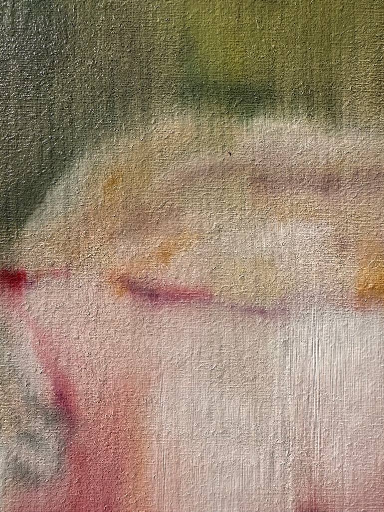 Original Portraiture People Painting by Janos Huszti