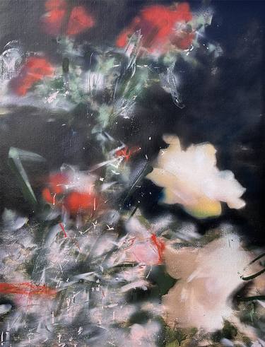 Print of Floral Paintings by János Huszti